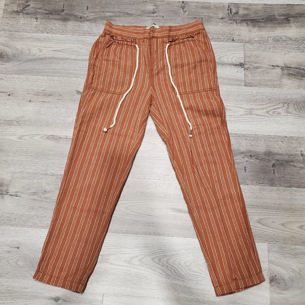 Anthropologie | Seashore Striped High Waist Pants